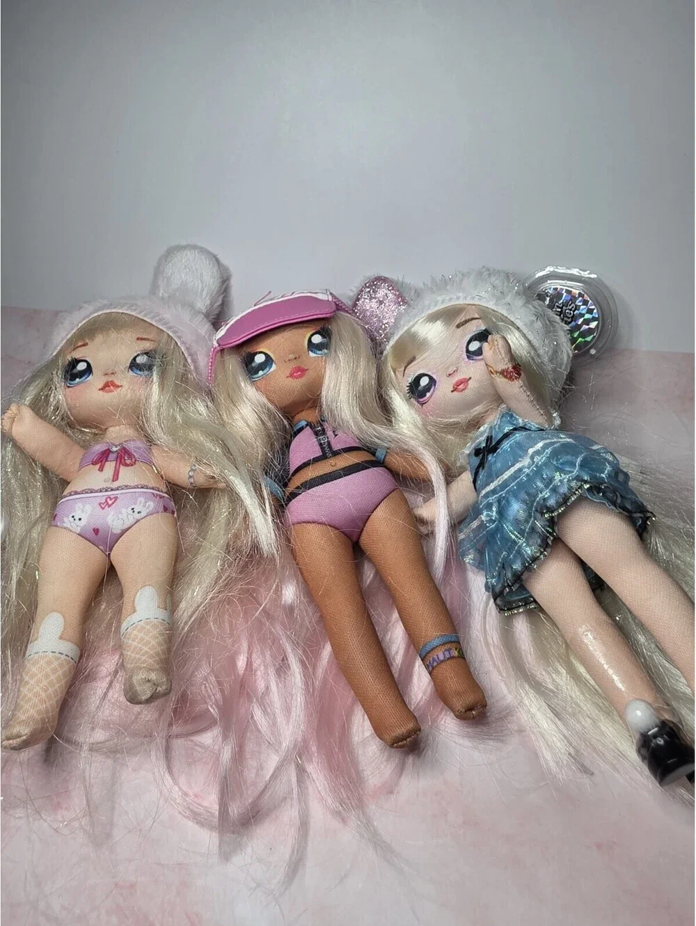 Na Na Na Surprise Doll Lot of 3 Krysta Splash Marina Tealstone Aubrey Heart